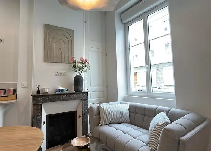 Apartment Elegante En Souplex - Gare & Centre A Pied