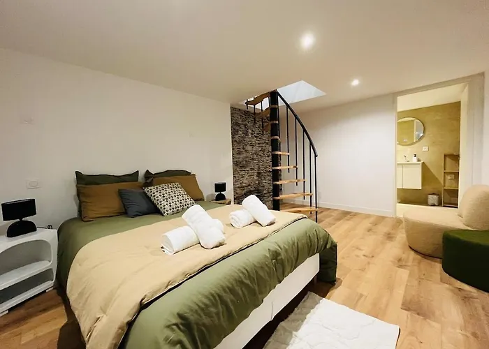 Apartment Elegante En Souplex - Gare & Centre A Pied *