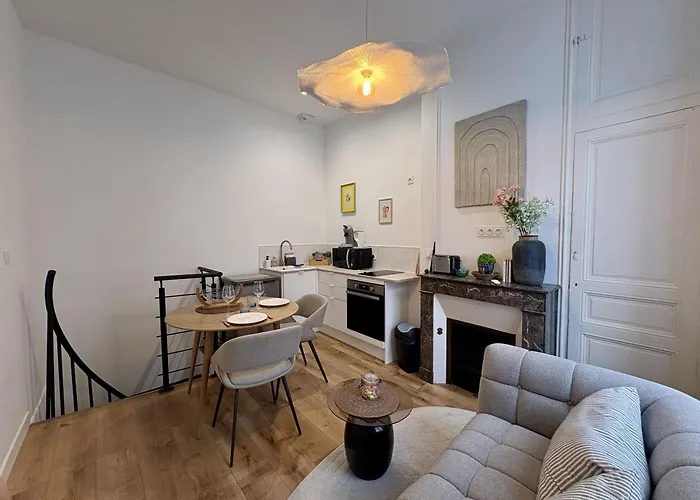 Elegante En Souplex - Gare & Centre A Pied Apartment Angers